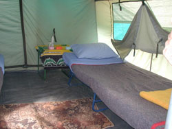 Adventure Mobile Camp Style interior